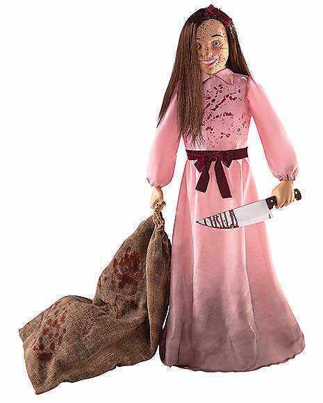 The girl with the cloth bag Animatronic