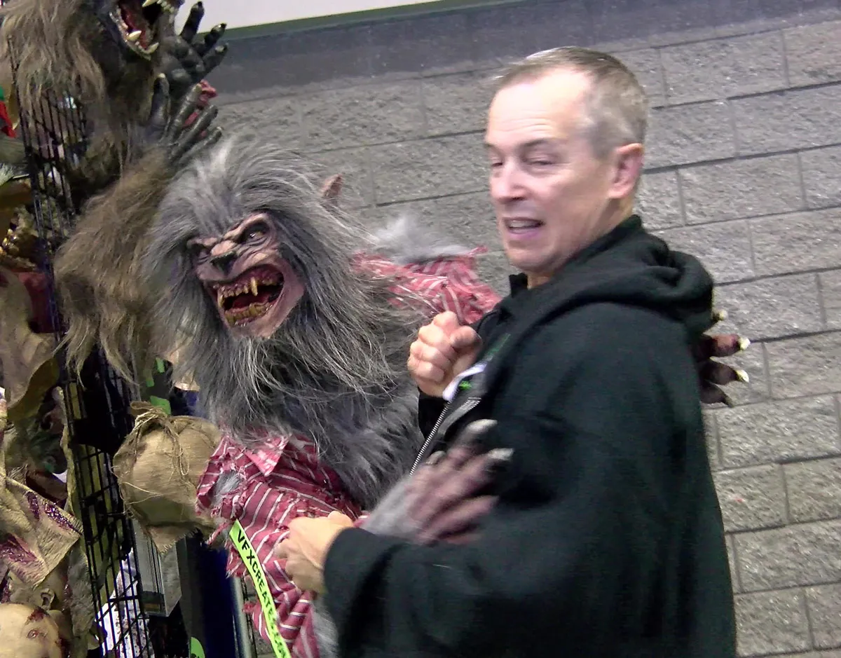 Diabolus the Hell Priest Puppet w/moving mouth