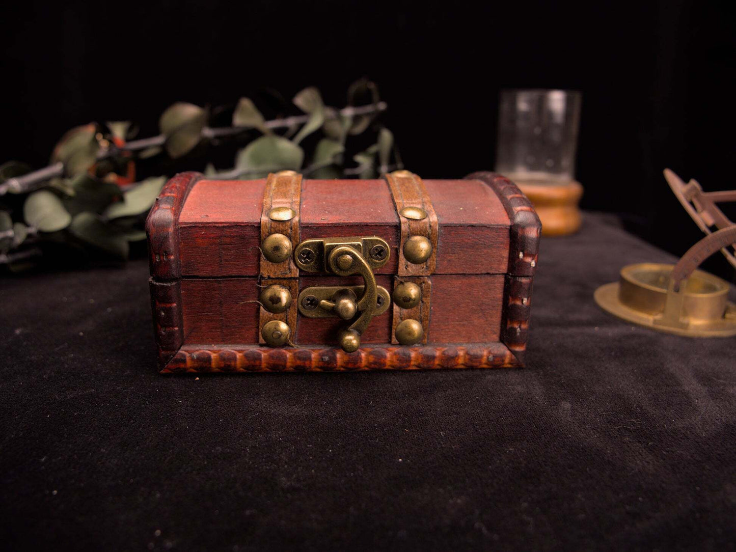 Mimic Chest Lockable Fantasy Dice Box