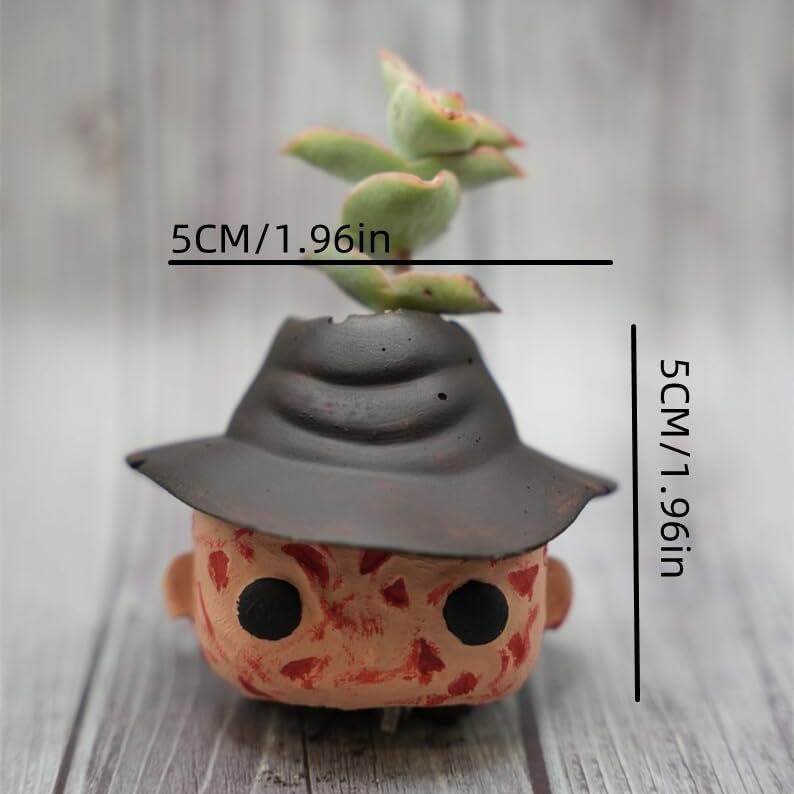 👻Funny Horror Halloween Succulents Potted Plants👻