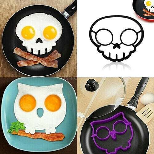 Horror Skull Fried Egg Mold