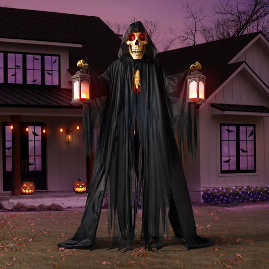 10' Pre-Lit Skeleton Arch
