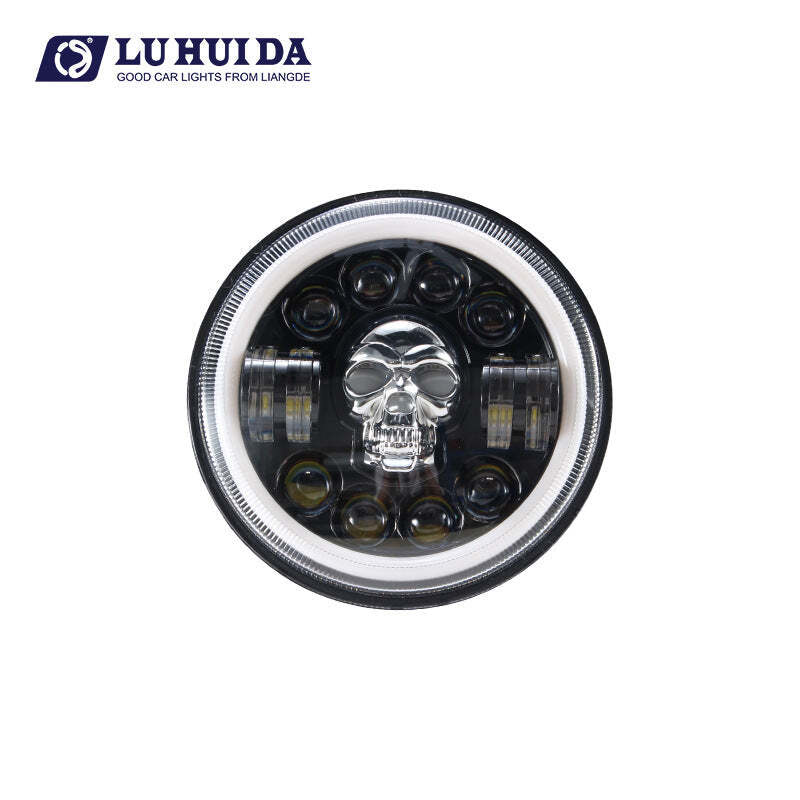 🔥FREE SHIPPING - 7 inch Skull LED Headlights