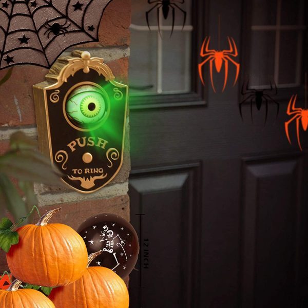 New Animated Eyeball Doorbell