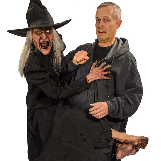 Hagitha the Witch Puppet