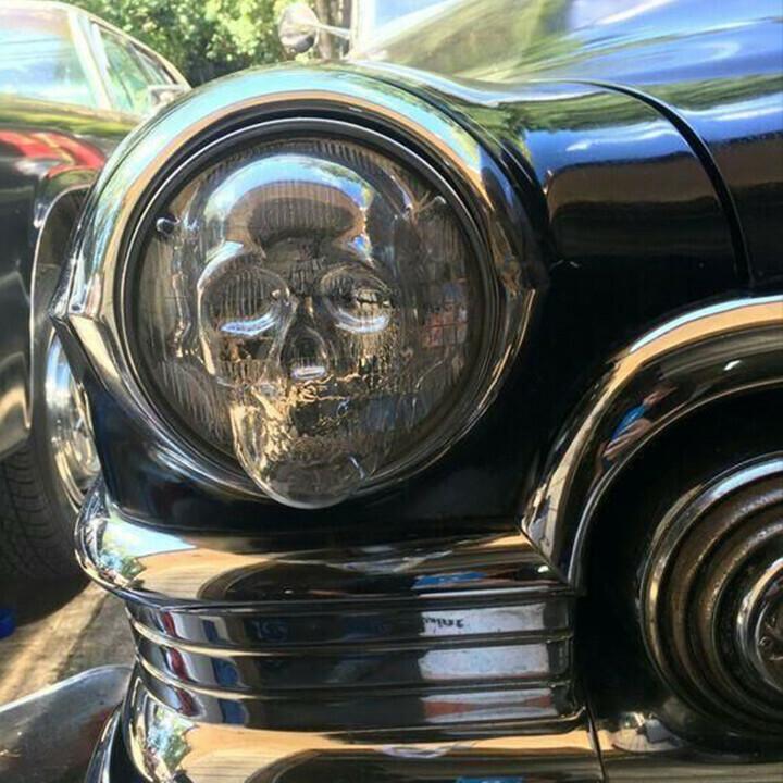 (🔥 - 45% OFF)Skull Headlight Cover
