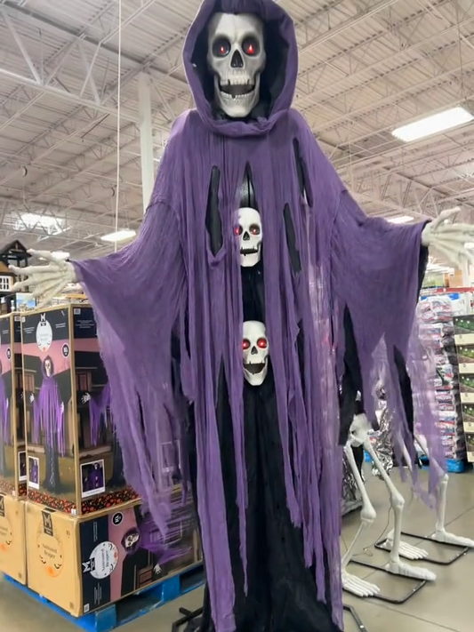 10' Animated Triple Fright Reaper